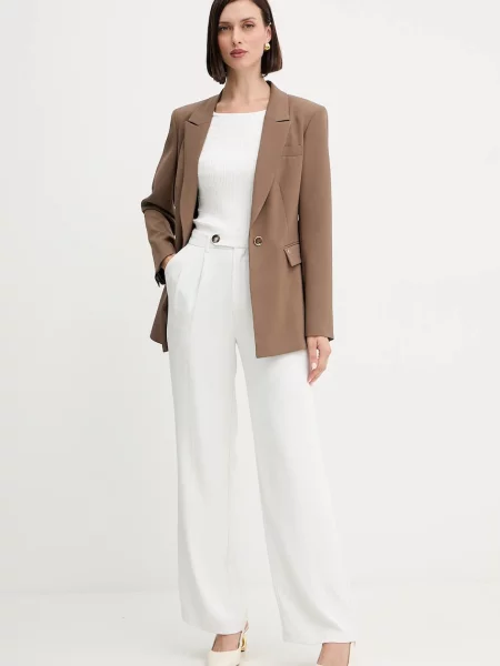 Однотонна блуза Guess біла