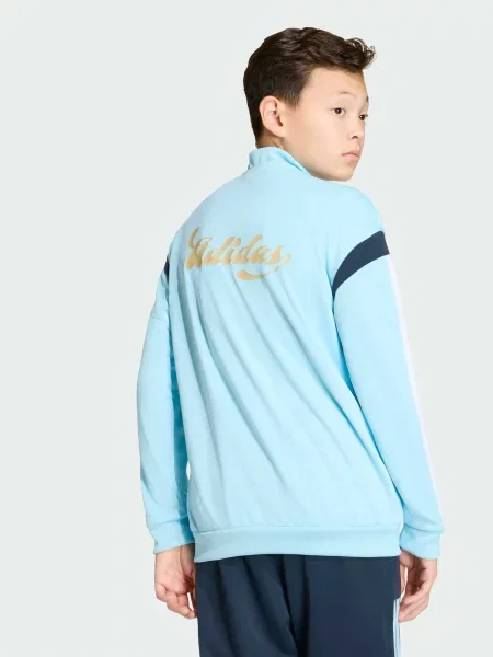 Дитяча Кофта adidas Tiro комбінований верх синій