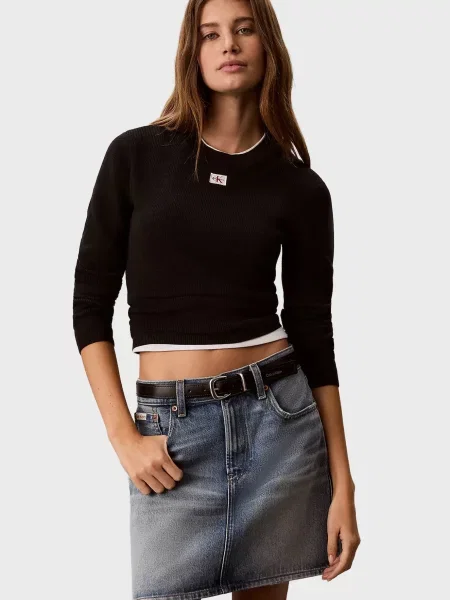 Светр Calvin Klein Jeans чорний