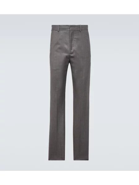 Kalhoty Acne Studios šedé