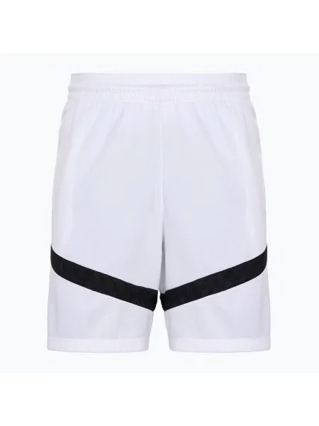 Pantaloni scurți de baschet pentru bărbați Nike Icon Dri-Fit 8" white/white/black/black alb