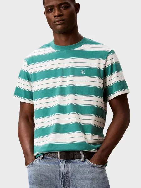 Футболка Calvin Klein Jeans в полоску из джерси