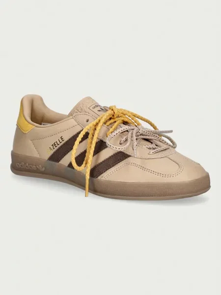 Adidas Originals Gazelle Indoor sneakers pentru femei din nubuc bej