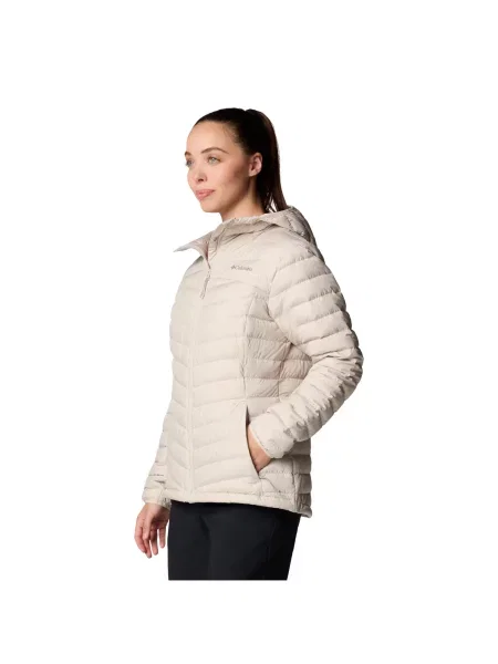 Kurtka sportowa Columbia Westridge Hooded Down Jacket beżowa