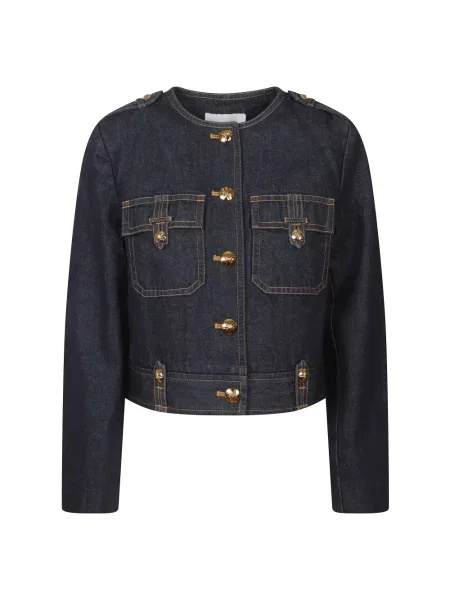 Kurtka jeansowa Zimmermann niebieska