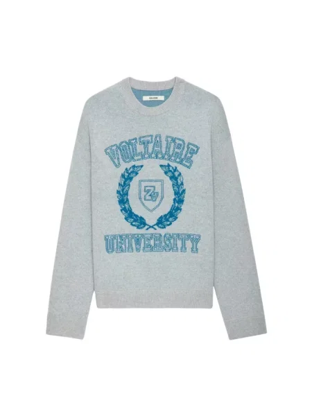 Bluza Zadig & Voltaire wełniana szara