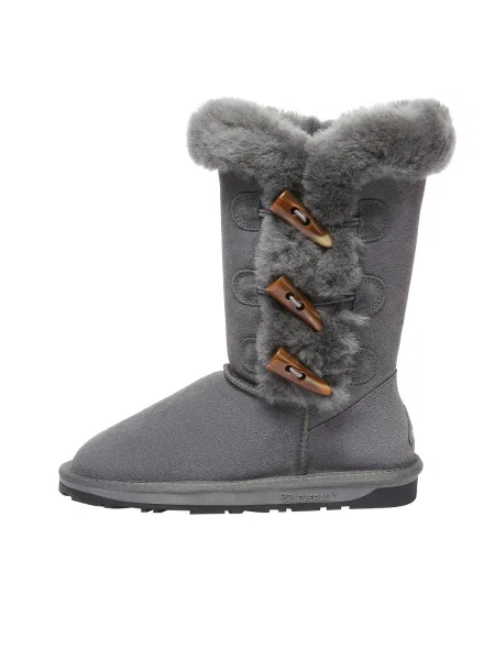 Everau Botine maro / grafit gri