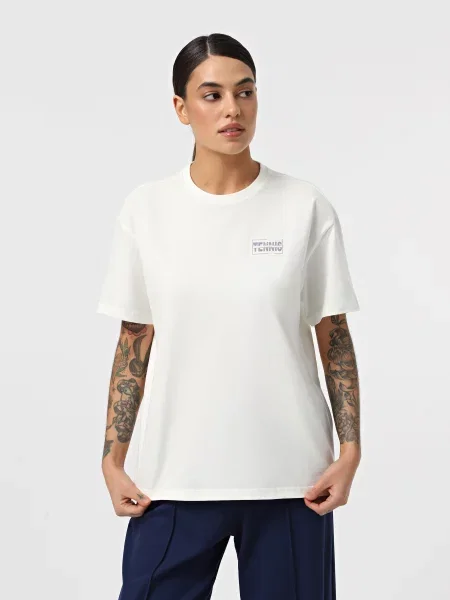 Теннисная футболка Ea7 белая