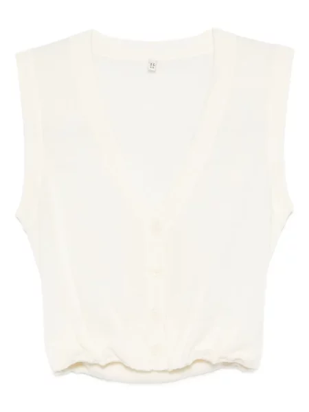 Zkrácená vesta R13 s výstřihem do v