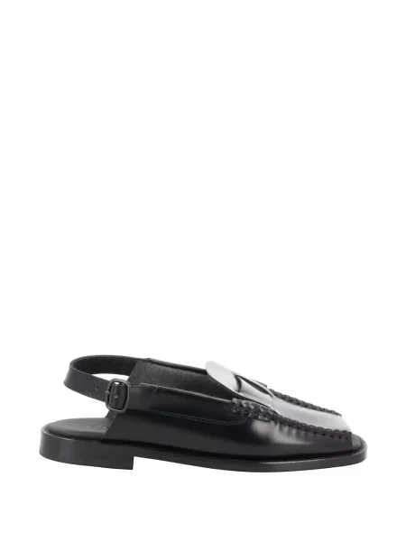 Sandale Hereu slingback negru