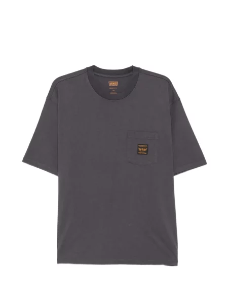 Decupat blugi Levi's® de catifea cord maro