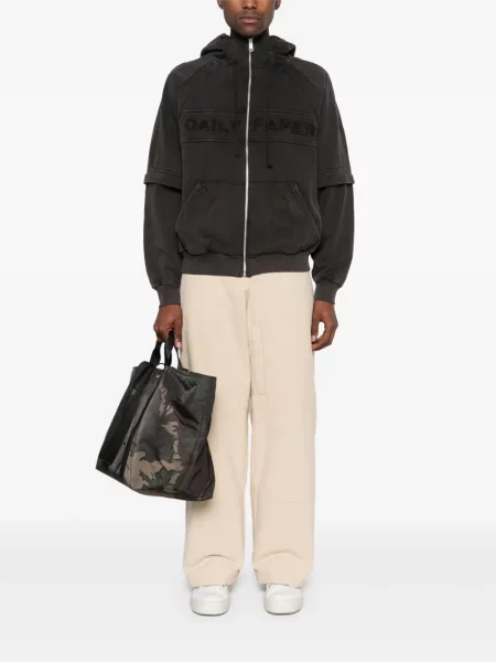 Hoodie Daily Paper μαύρο