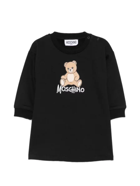 Sukienka dziecięca Moschino czarna