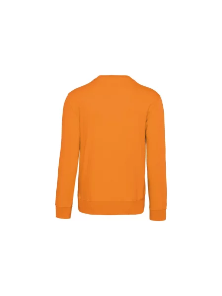 Bluza z okrągłym dekoltem Kariban pomarańczowa