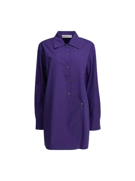 Sukienka koszulowa Our Legacy niebieska