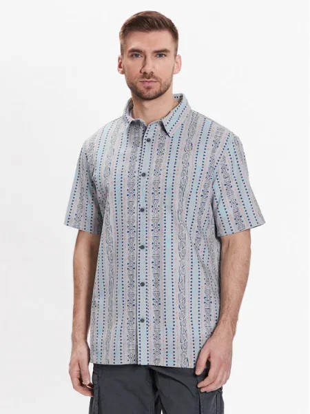 Quiksilver Cămașă Tracks gri