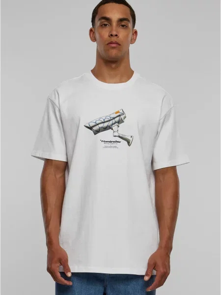 Tricou Mister Tee alb