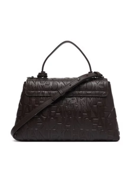 Armani Exchange Rankinė Tamsiai ruda