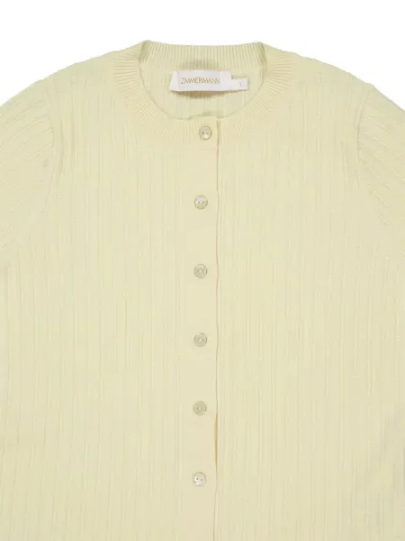 Cardigan Zimmermann de lână galben