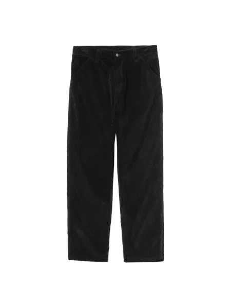 Spodnie Carhartt Wip sztruksowe czarne