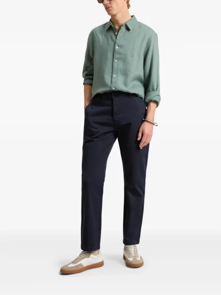 Pantaloni Woolrich albastru