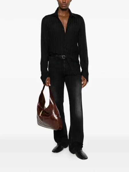 Cămașă Gucci cu dungi negru