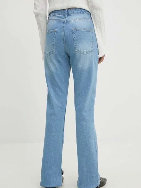 Džíny Answear Lab high waist modré