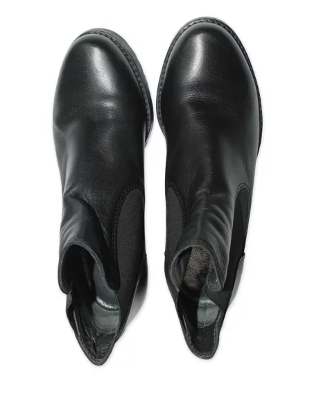 Kožené chelsea boots Stuart Weitzman černé