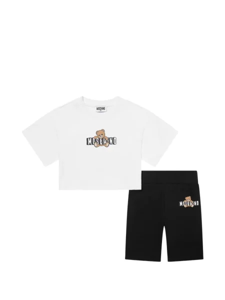 Szorty dziecięce Moschino białe