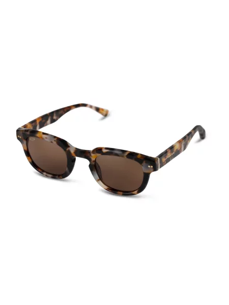 Kapten & Son Ochelari de soare Bilbao maro / portocaliu deschis negru