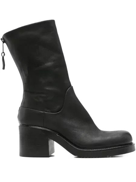 Botine Elena Iachi din piele negru