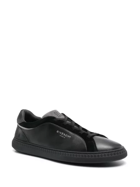 Sneakerși Givenchy din piele de căprioară negru