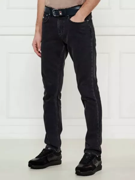 Tommy Jeans Blugi Scanton negru