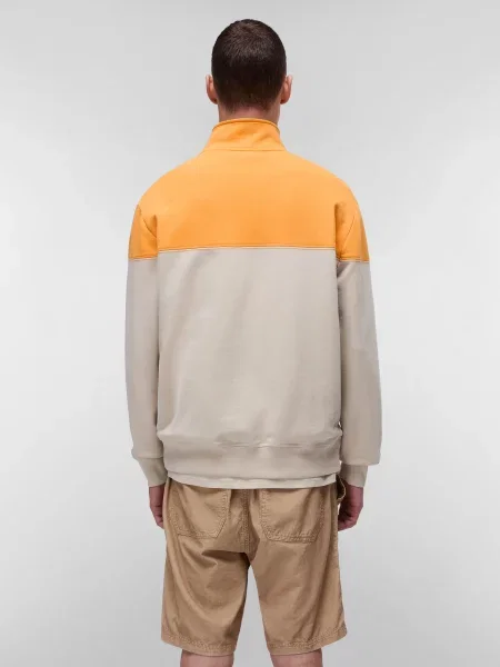 Світшот Napapijri Saturnia Zip сірий
