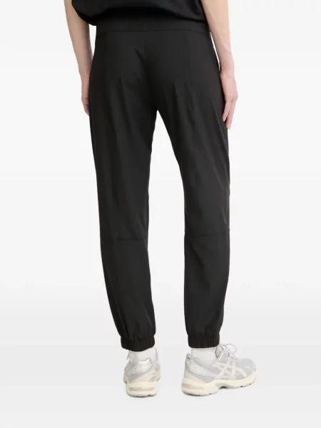 Pantaloni Dkny alergare cu autograf negru