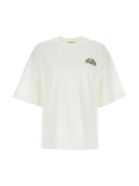 Koszulka Alexander Mcqueen biała