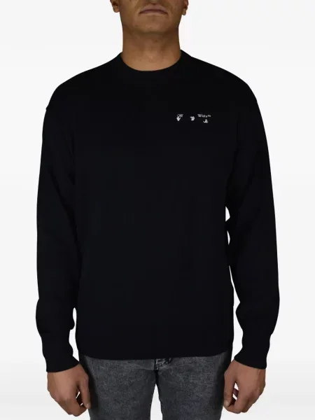 Hanorac Off-white cu imagine alb
