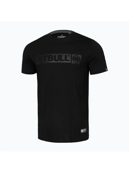 Tricou pentru bărbați Pitbull West Coast T-S All Black Hilltop black negru
