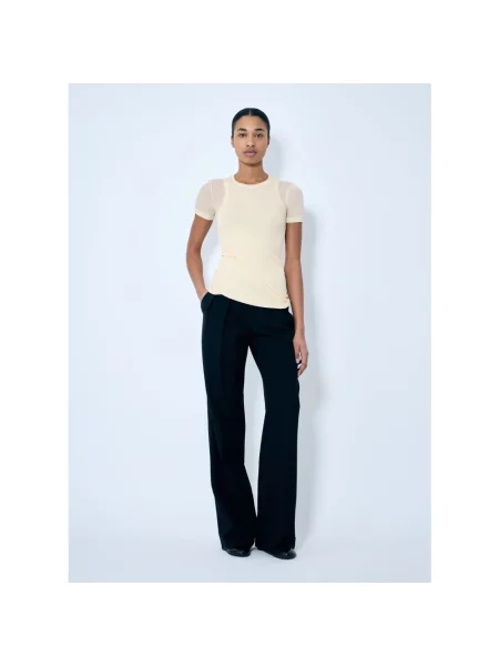 Koszulka Jil Sander beżowa