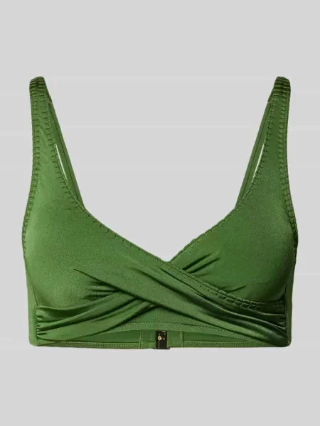 Góra od bikini z odpinanymi regulowanymi ramiączkami Watercult zielone