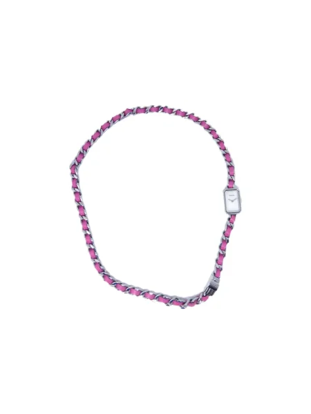 Hodinky Chanel Pre-owned stříbrné