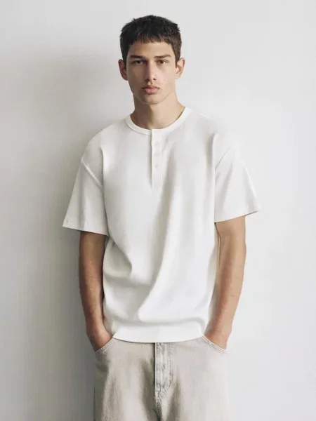 Pull&Bear Tričko biela