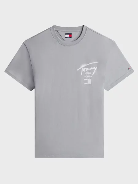 Футболка Tommy Jeans сіра