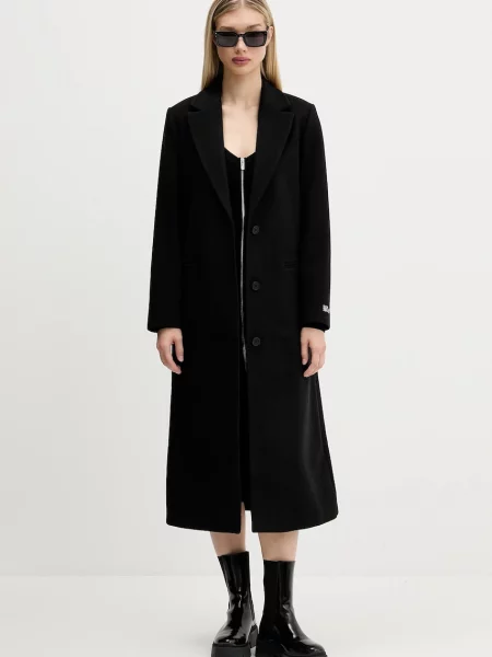 Karl Lagerfeld Jeans sukienka midi dopasowana czarny