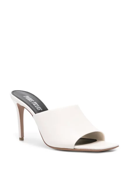 Papuci tip mules Paris Texas din piele
