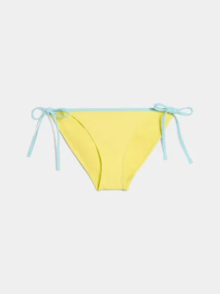 Нижня частина купальника PUMA Swim Side Tie Bik комбінований верх зелений