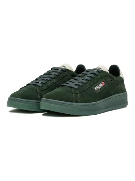 Sneakersy Autry skórzane zielone