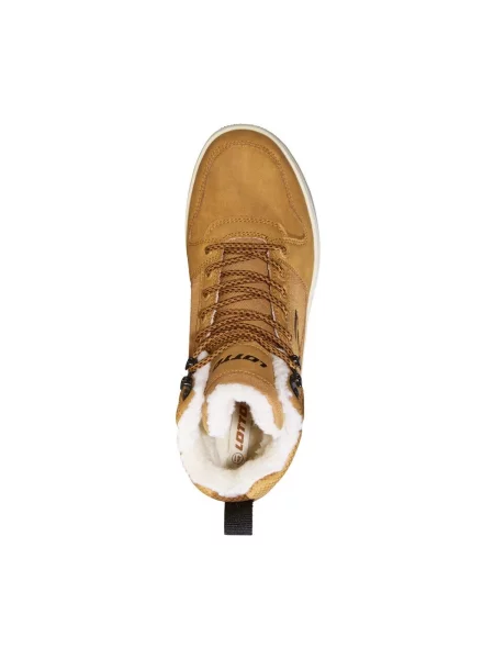 Tenisky Lotto s kožíškem hnědé