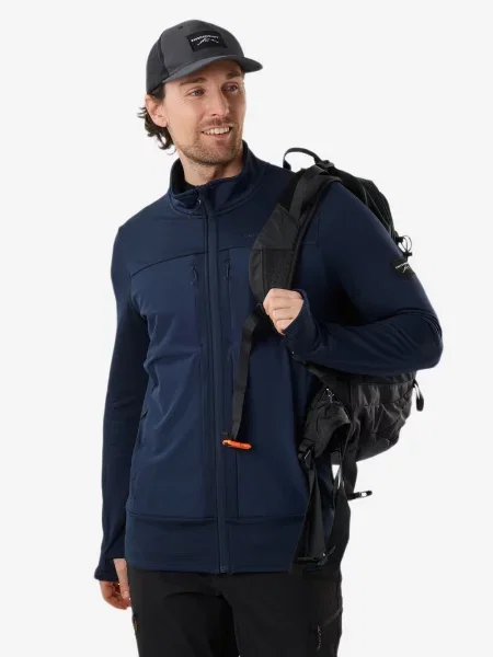 SWEDEMOUNT Sportovní bunda Trondheim námořnická modř