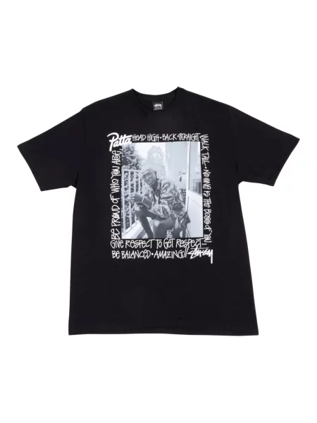 Koszulka Stussy czarna